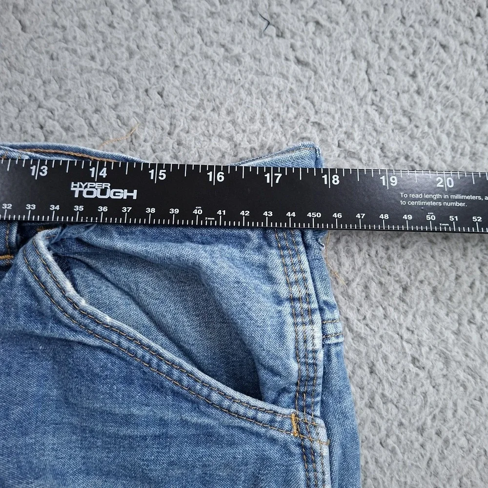 Vintage Big Ben Pants Mens 32x34 Blue Wrangler Distressed Faded Work Wear‎